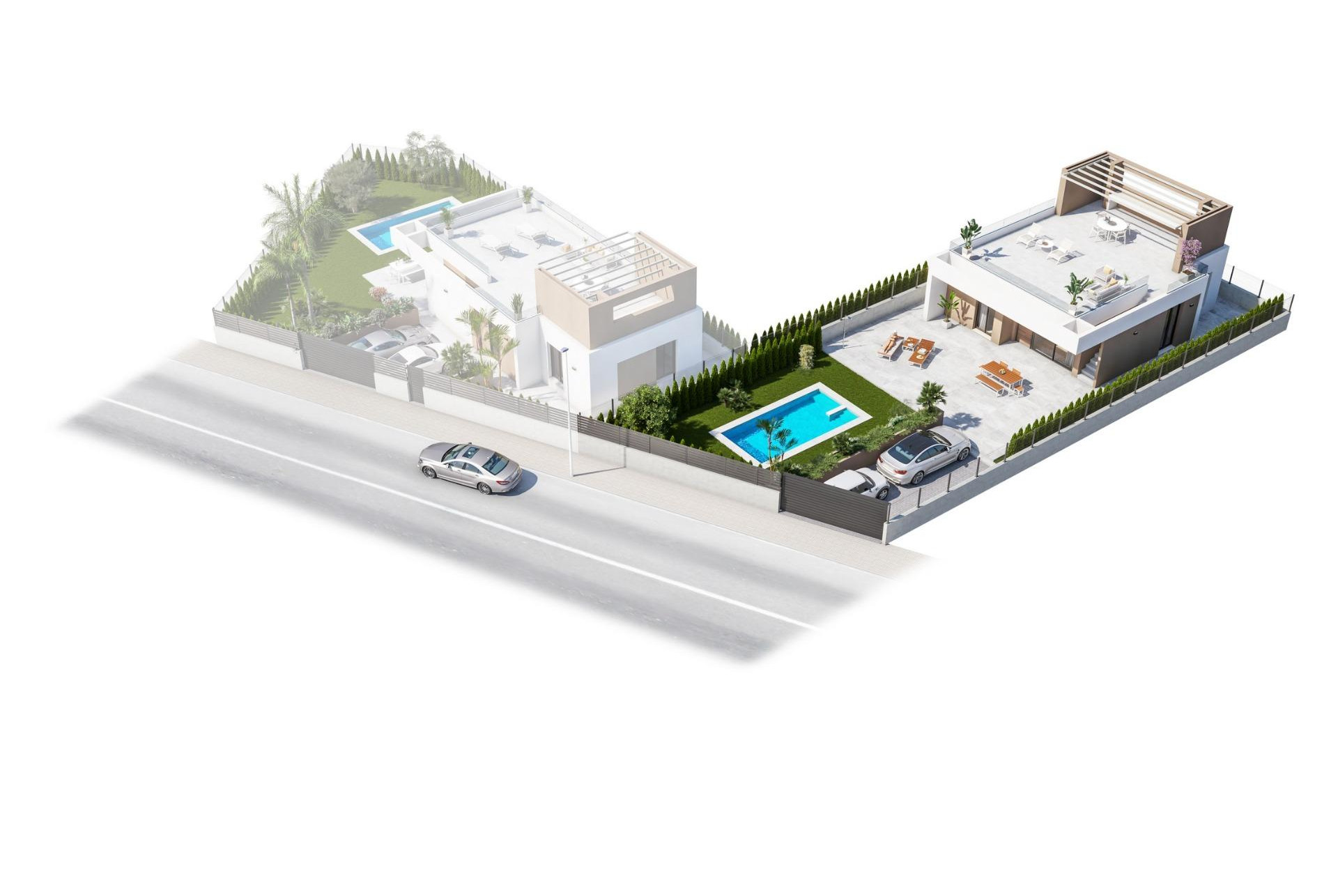 New Build - Detached Villa - Vera - Pueblo Salinas