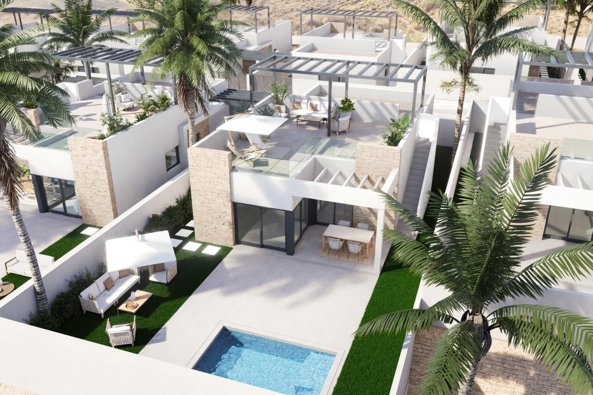 New Build - Detached Villa - Vera - Valle del Este Golf