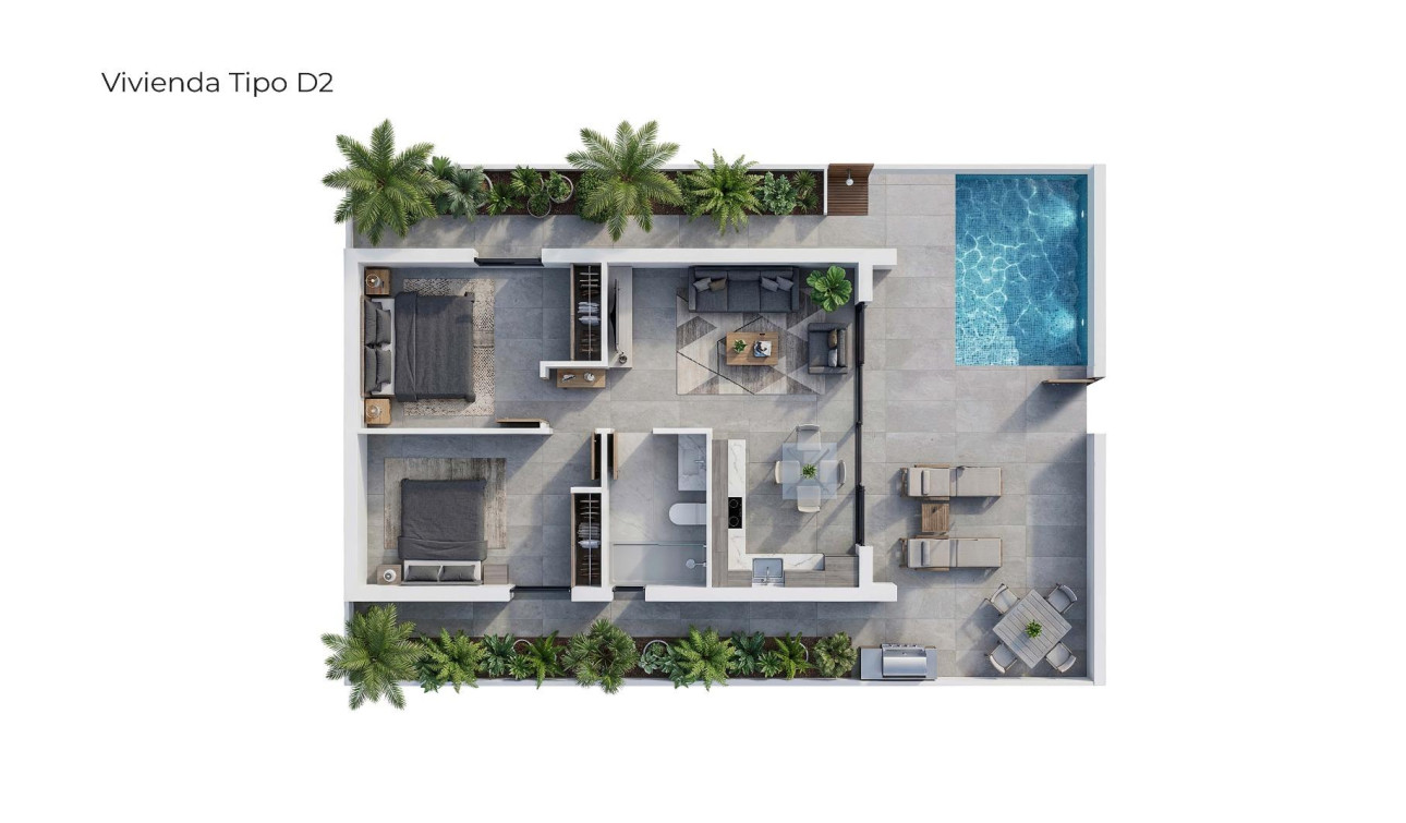 New Build - Detached Villa - Vera - Vera Playa