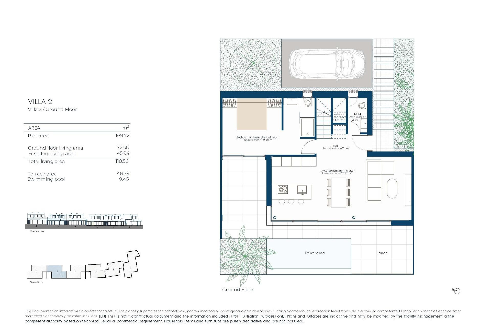 New Build - Town House - Banos y Mendigo - El Valle Golf