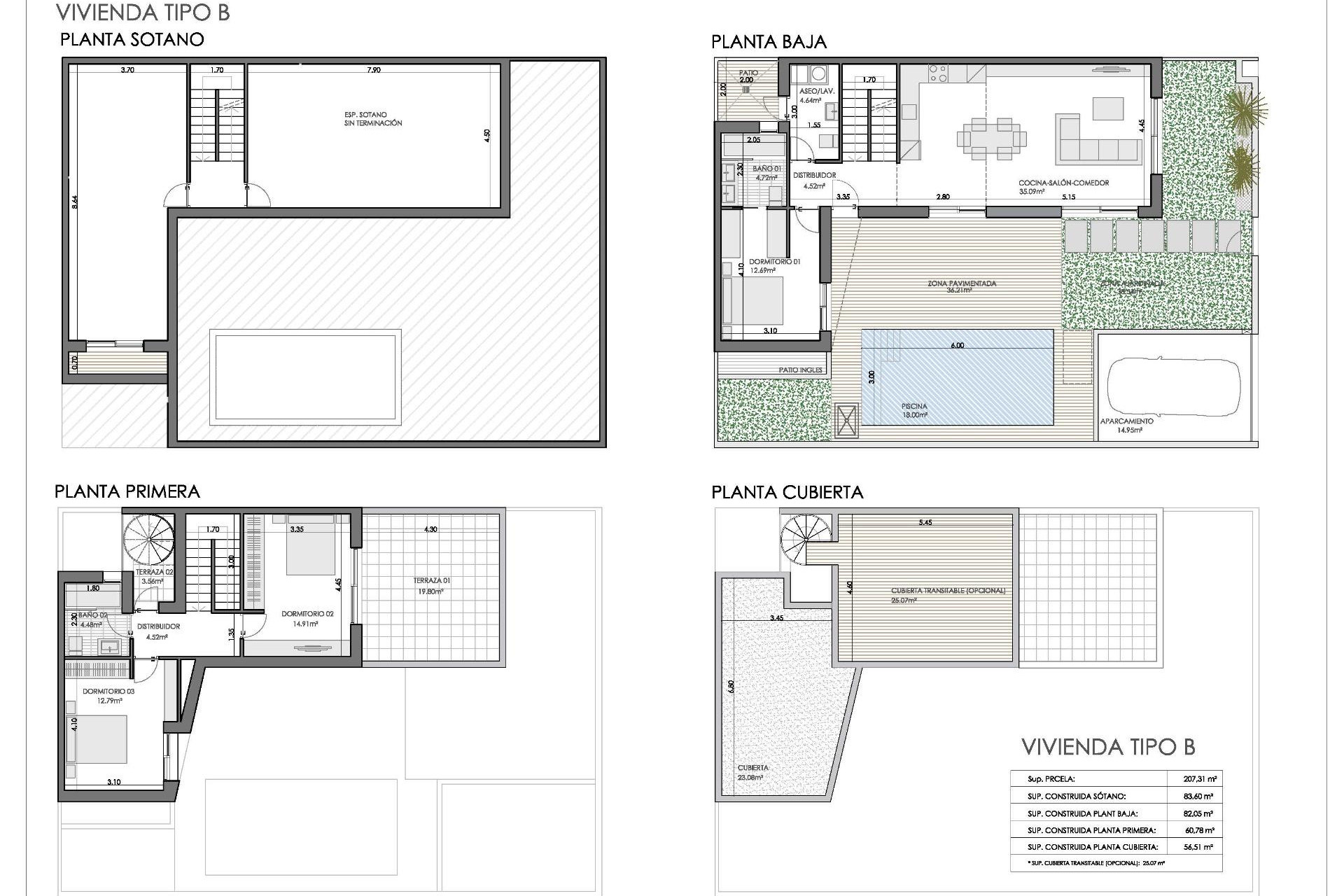 New Build - Town House - Bigastro - Loma Alta