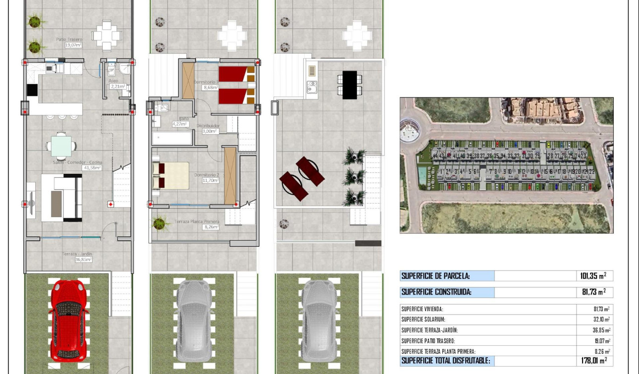 New Build - Town House - Cox - Sin Zona