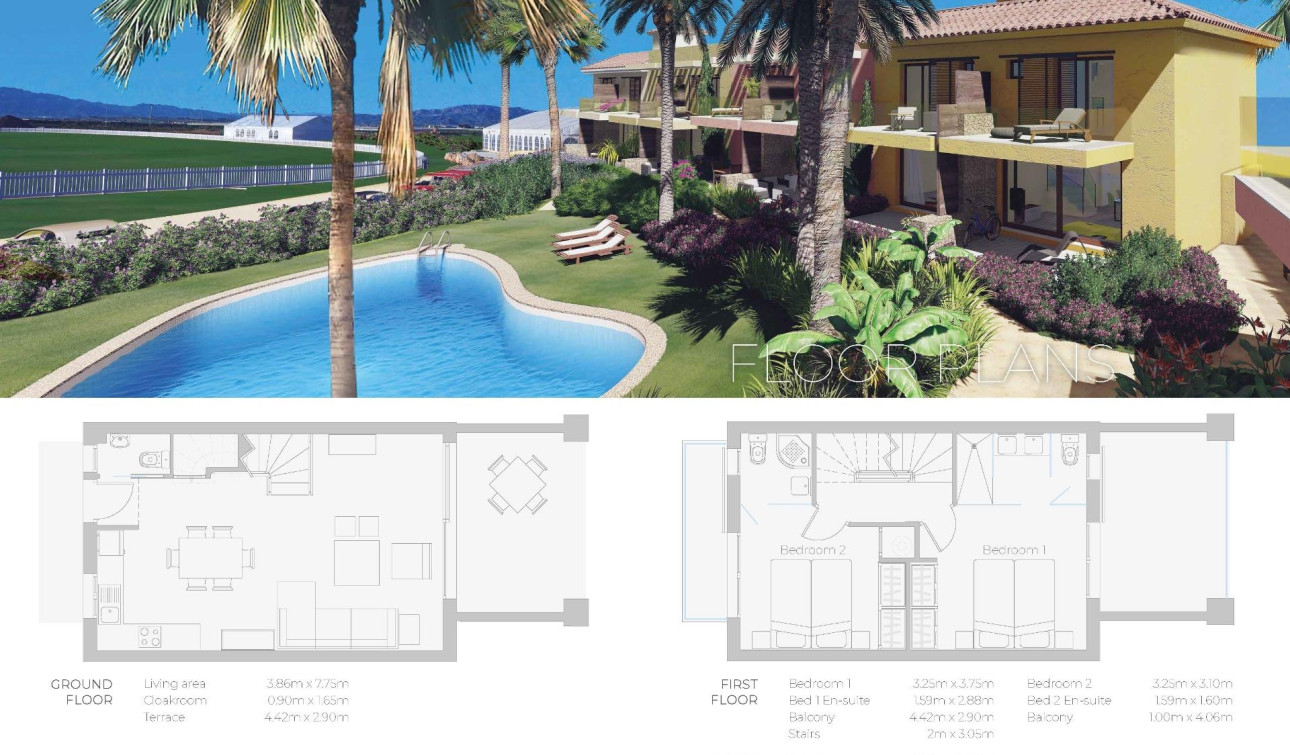 New Build - Town House - Cuevas Del Almanzora - Desert Spring Golf