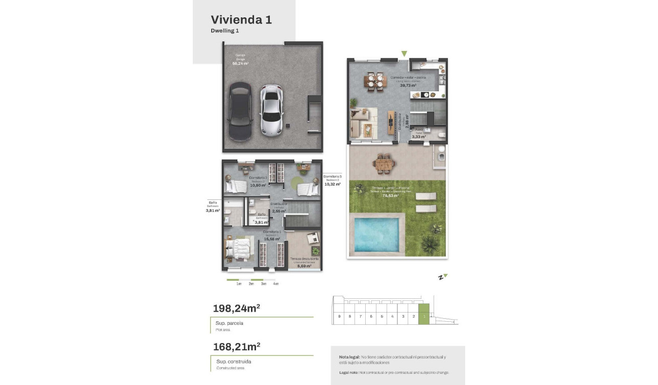 New Build - Town House - Mojacar - Descargador