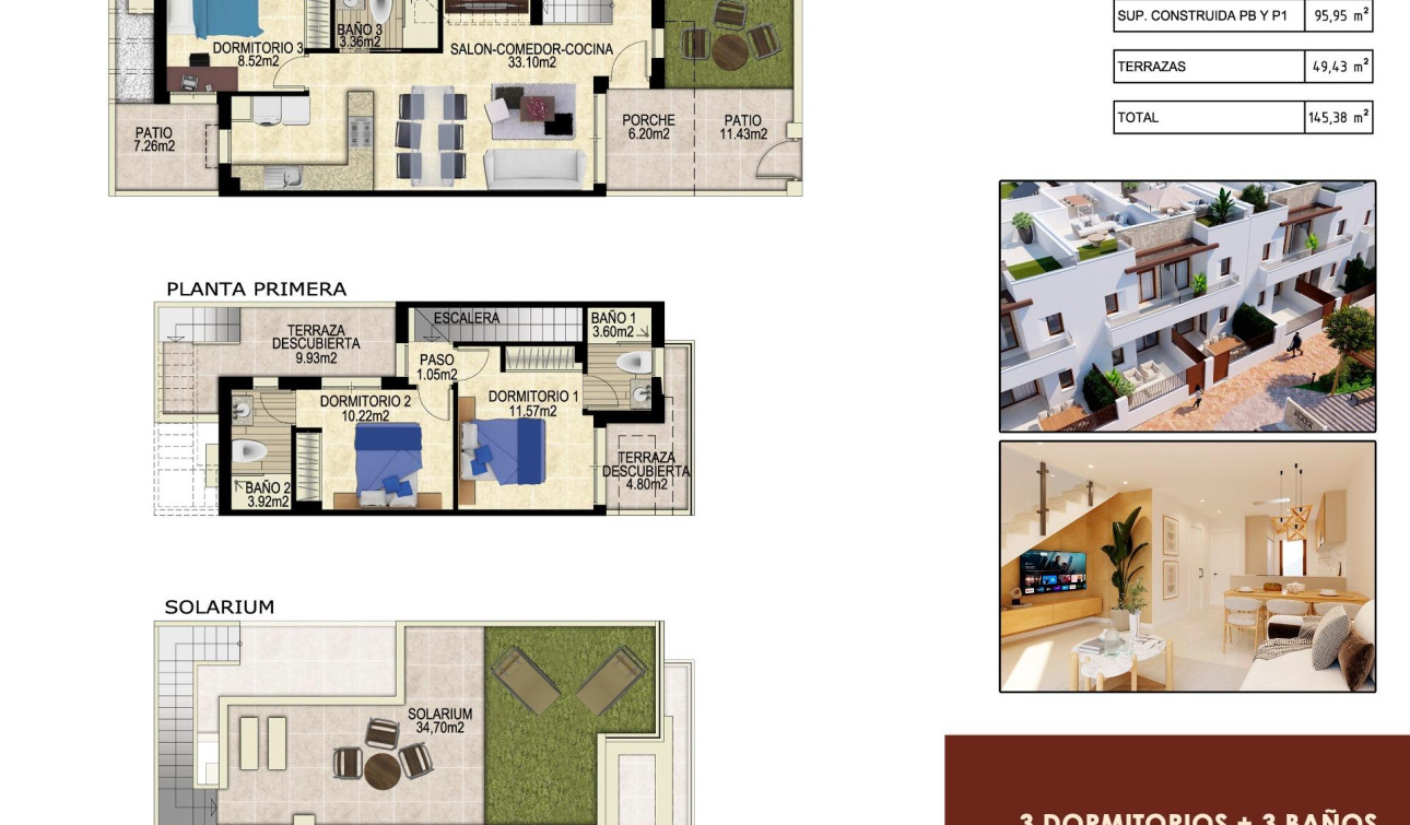 New Build - Town House - Orihuela - Entre Naranjos
