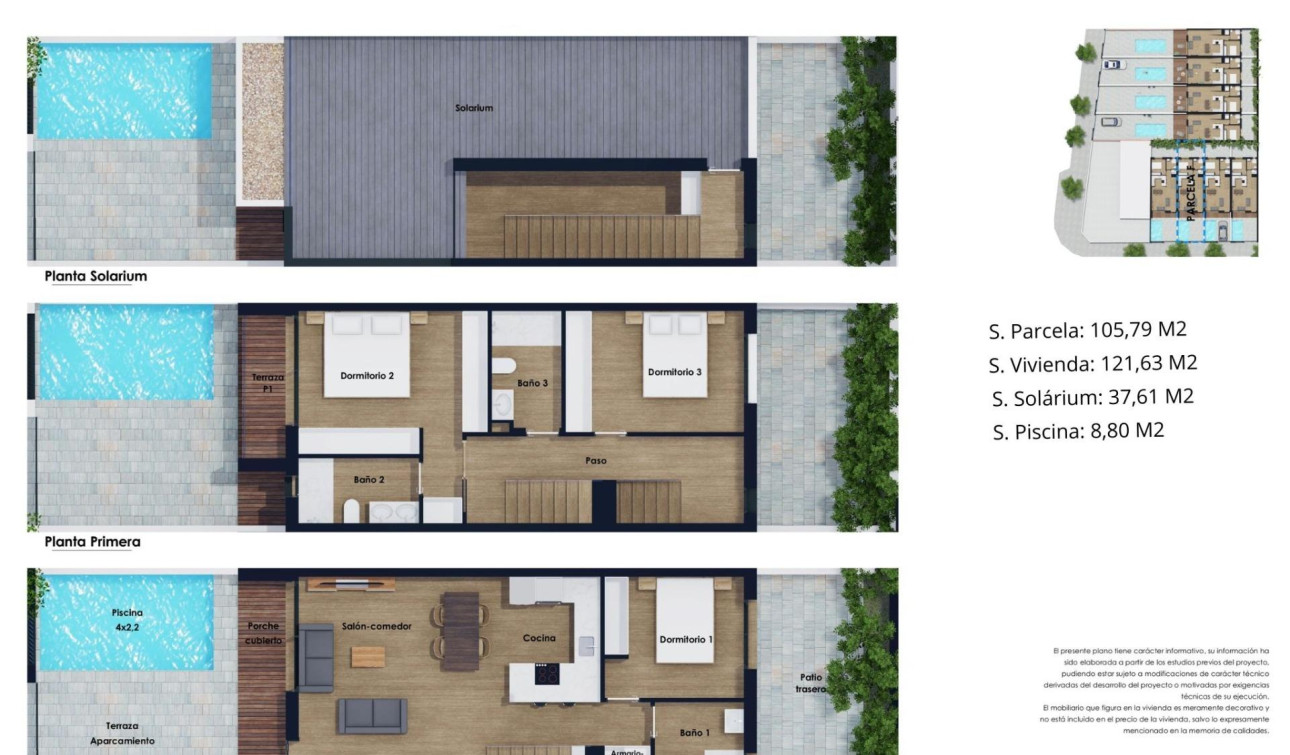 New Build - Town House - Pilar de la Horadada - Lo Monte