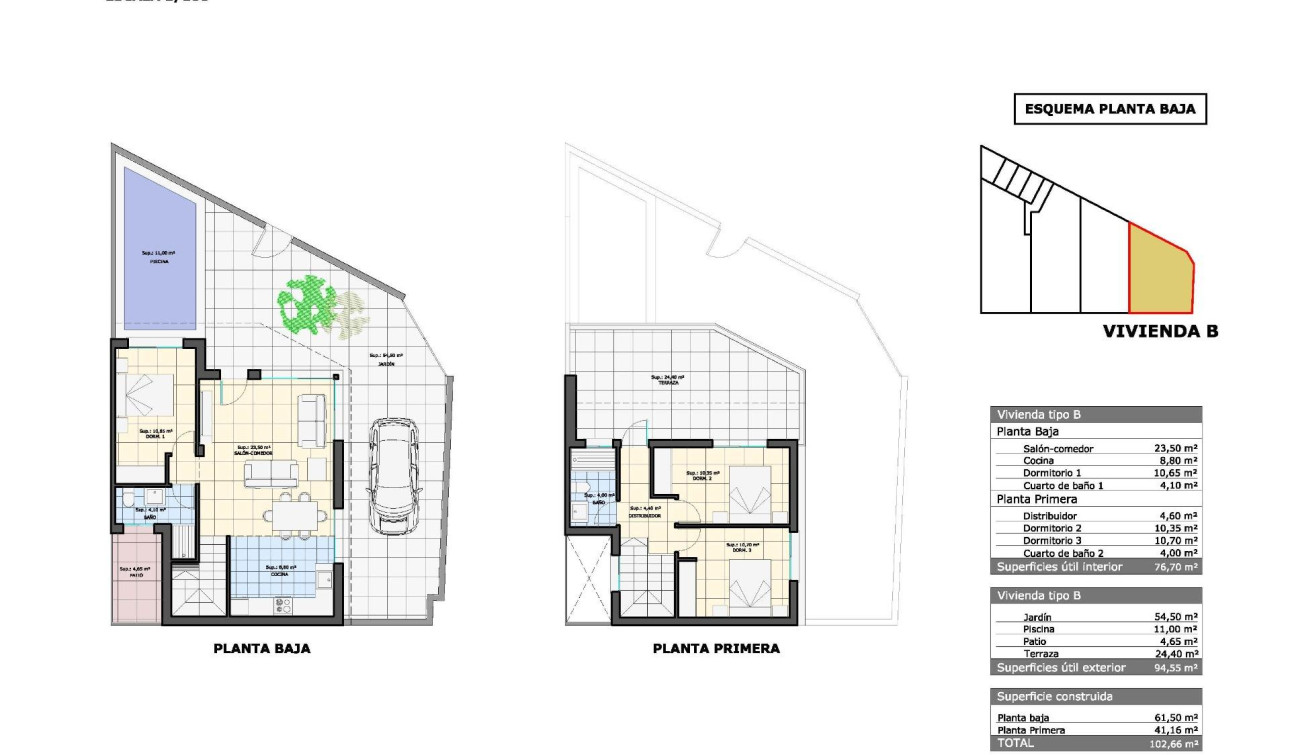 New Build - Town House - Pilar de la Horadada - pueblo