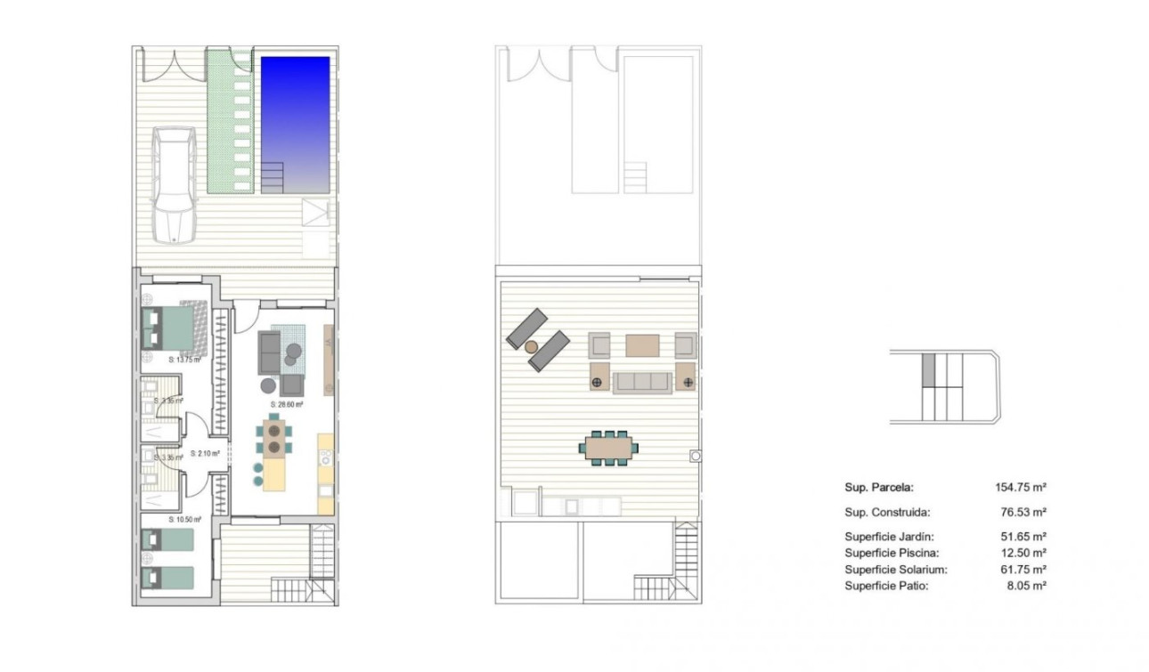 New Build - Town House - San Javier - Parque del doce
