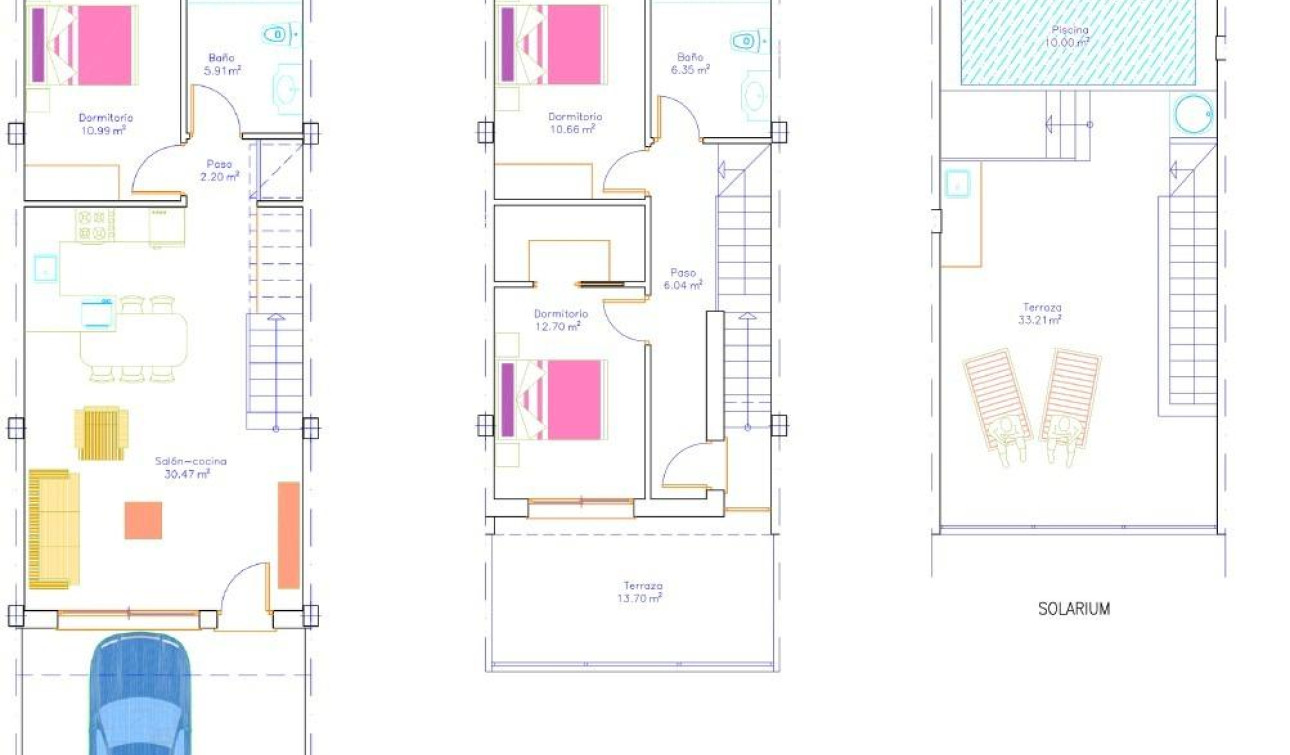 New Build - Town House - San Pedro del Pinatar - Pueblo