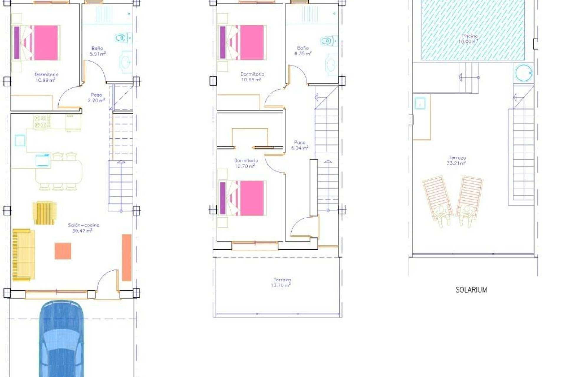 New Build - Town House - San Pedro del Pinatar - Pueblo
