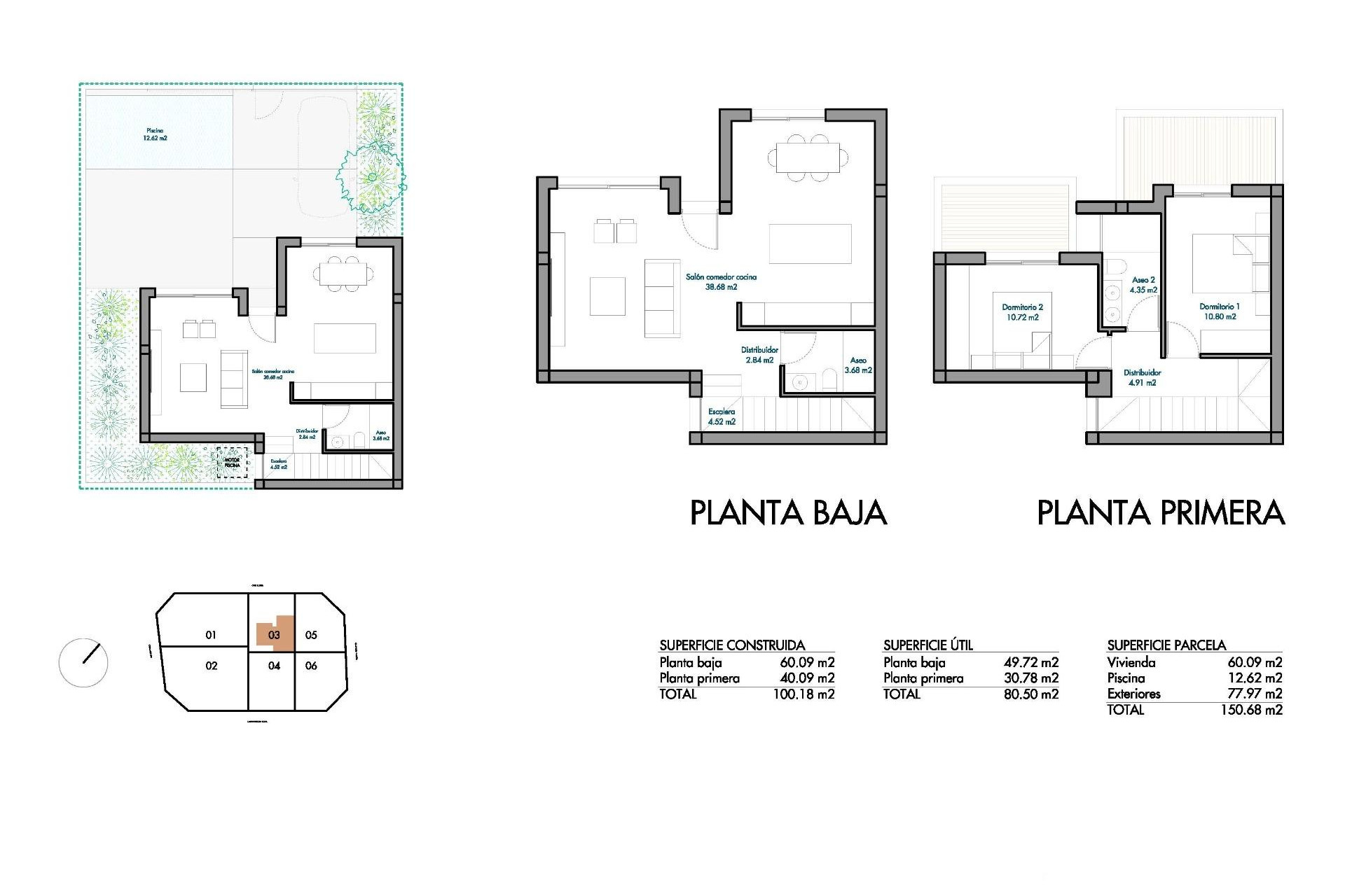 New Build - Town House - Torre Pacheco - El Alba