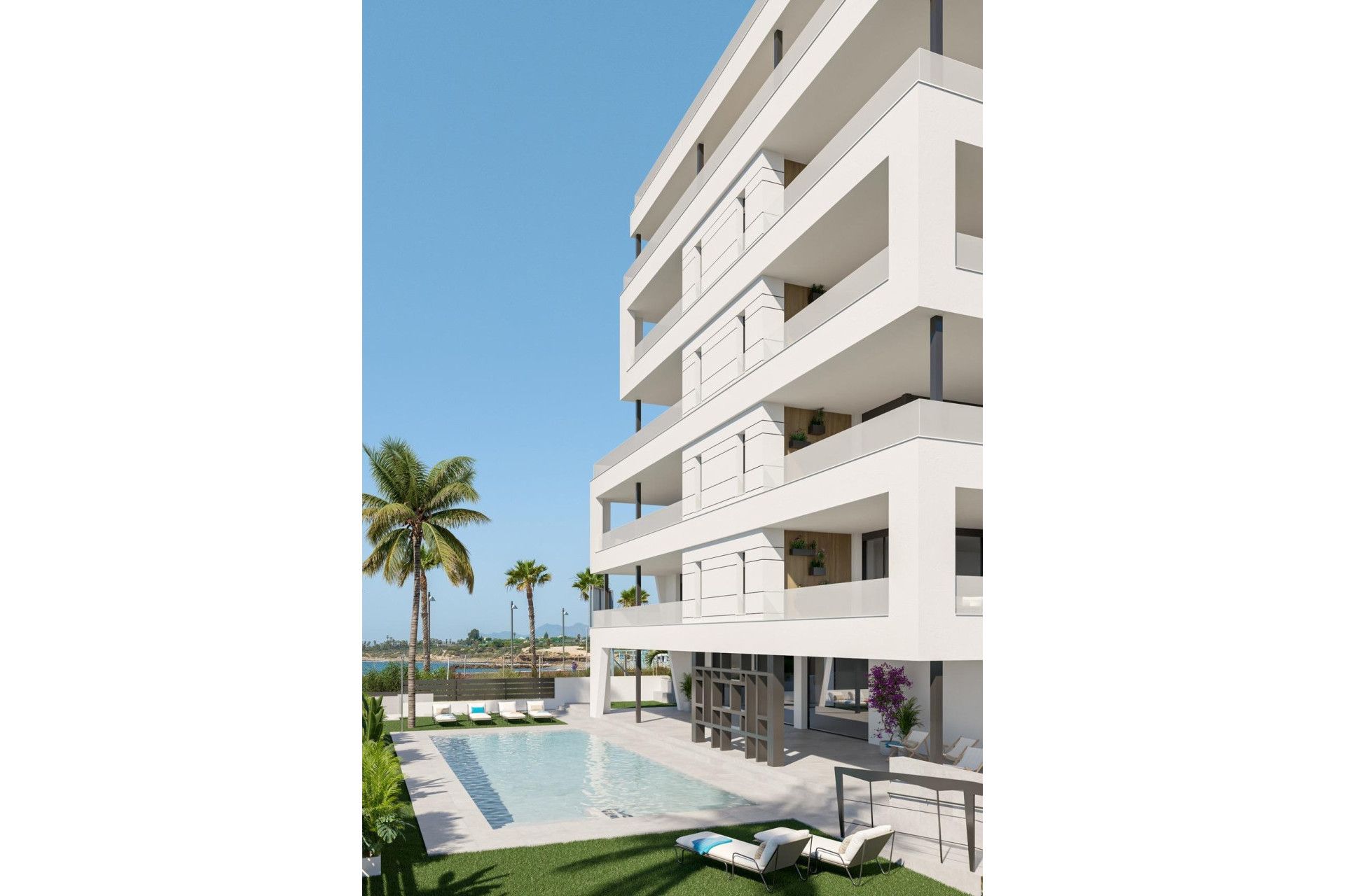 Nieuwbouw Woningen - Appartement / Flat - Aguilas - Puerto Deportivo Juan Montiel