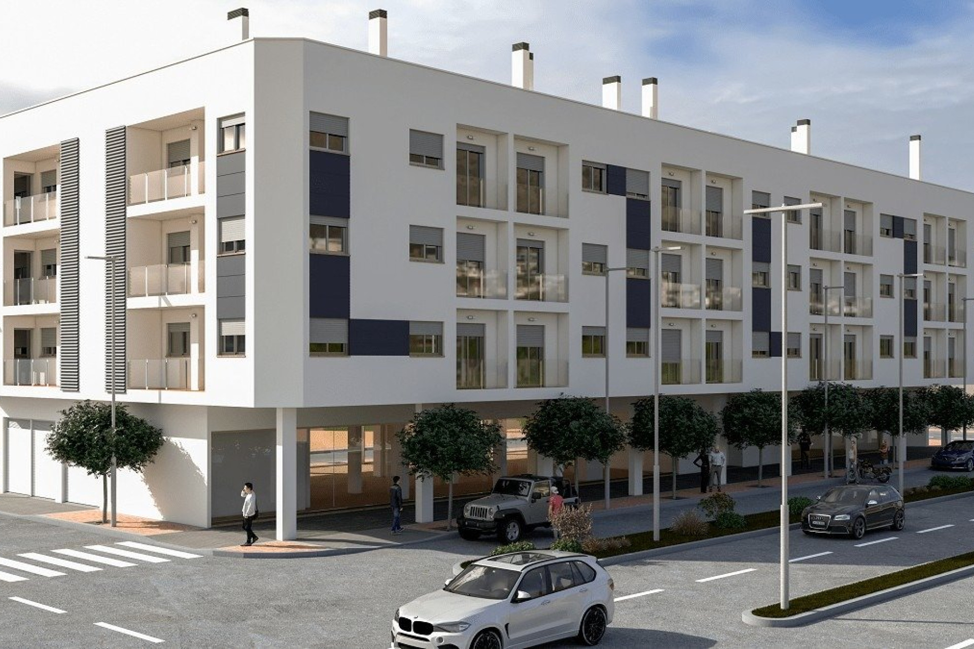 Nieuwbouw Woningen - Appartement / Flat - Alcantarilla - pueblo