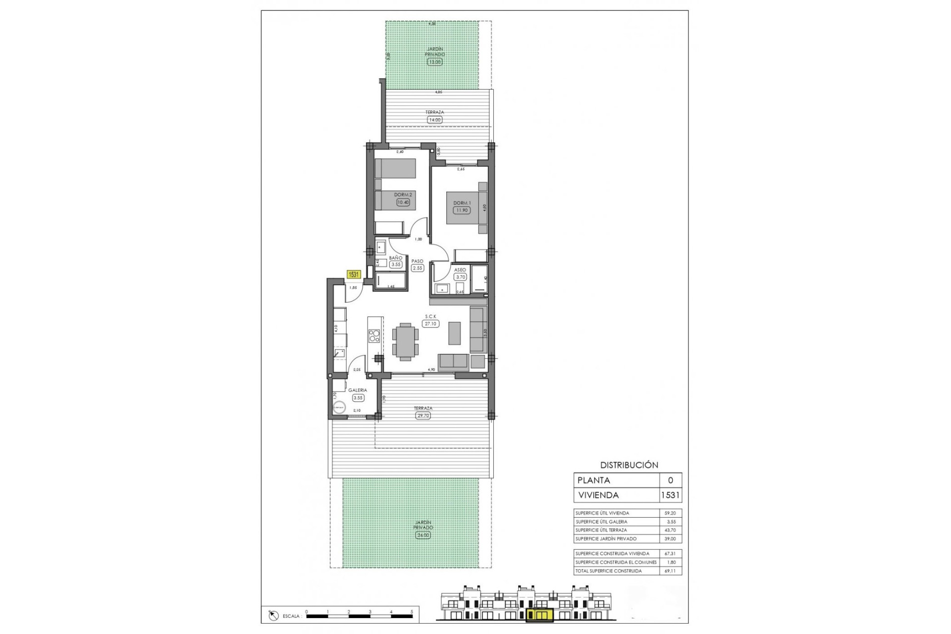 Nieuwbouw Woningen - Appartement / Flat - Algorfa - La Finca Golf