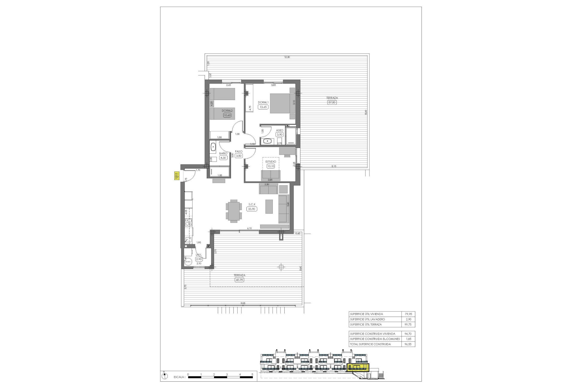 Nieuwbouw Woningen - Appartement / Flat - Algorfa - La Finca Golf