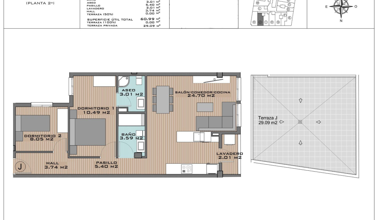 Nieuwbouw Woningen - Appartement / Flat - Algorfa - Pueblo