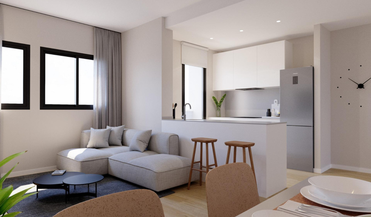 Nieuwbouw Woningen - Appartement / Flat - Algorfa - Pueblo