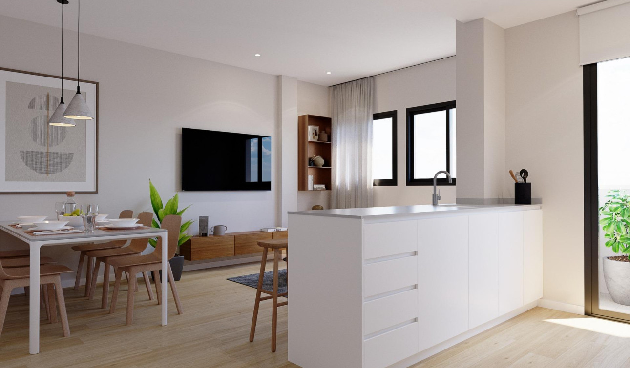 Nieuwbouw Woningen - Appartement / Flat - Algorfa - Pueblo