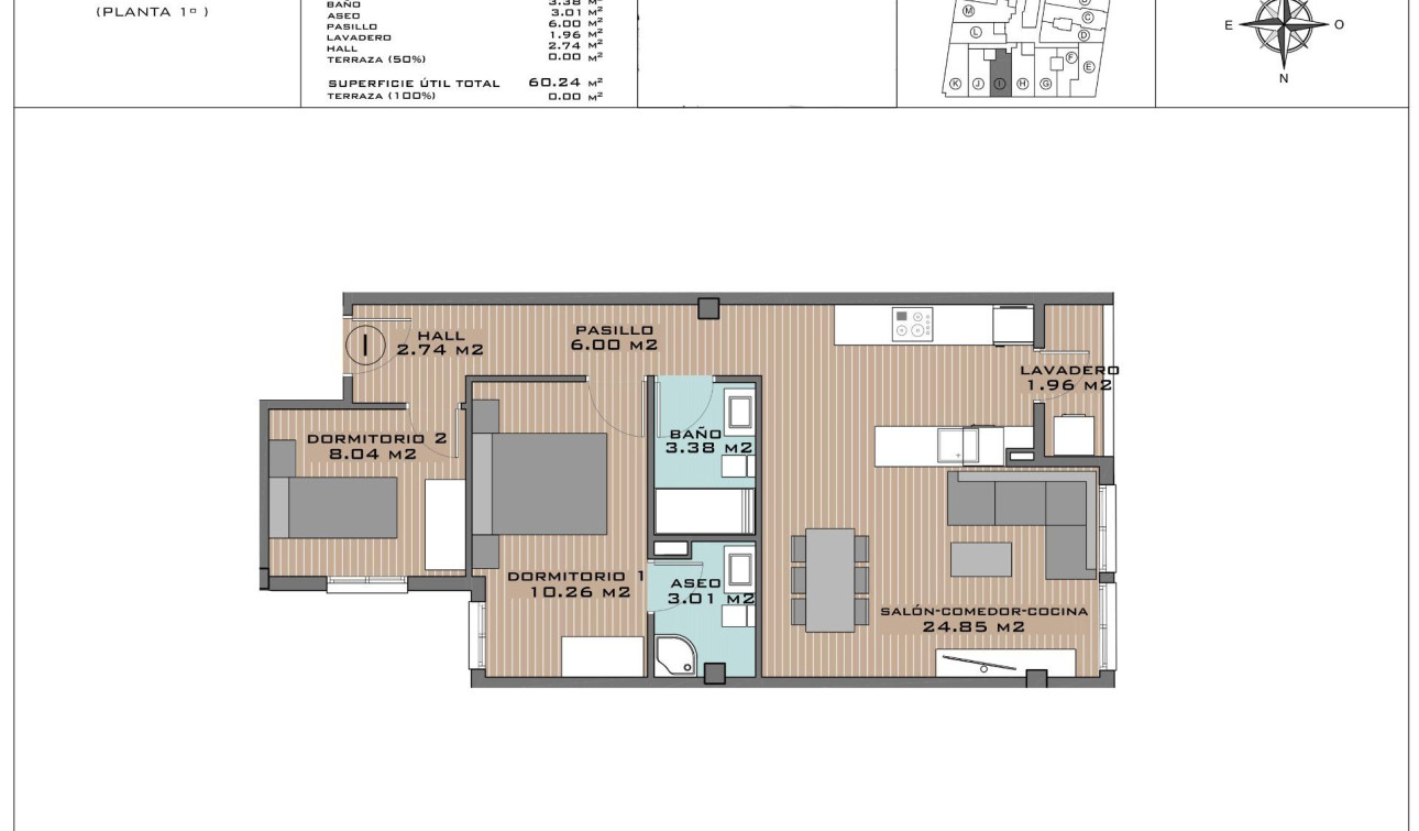 Nieuwbouw Woningen - Appartement / Flat - Algorfa - Pueblo