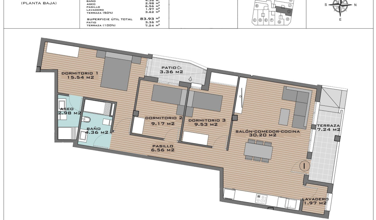 Nieuwbouw Woningen - Appartement / Flat - Algorfa - Pueblo