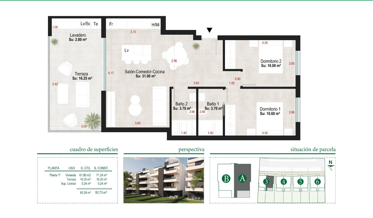 Nieuwbouw Woningen - Appartement / Flat - Alhama De Murcia - Condado De Alhama