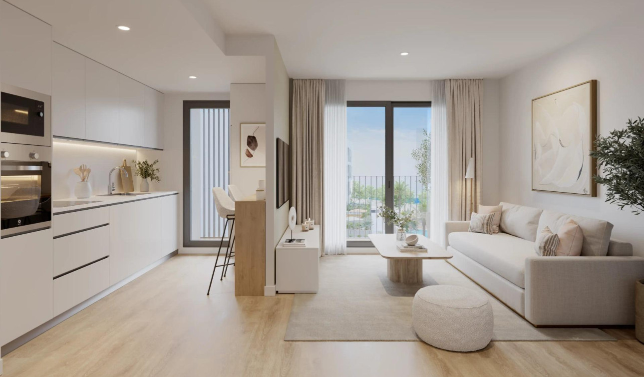 Nieuwbouw Woningen - Appartement / Flat - Alicante - San Agustín