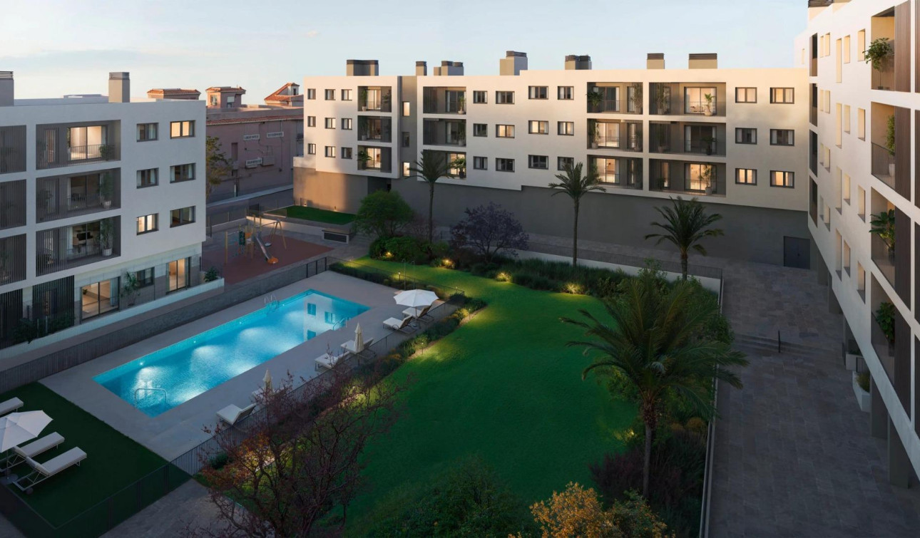 Nieuwbouw Woningen - Appartement / Flat - Alicante - San Agustín
