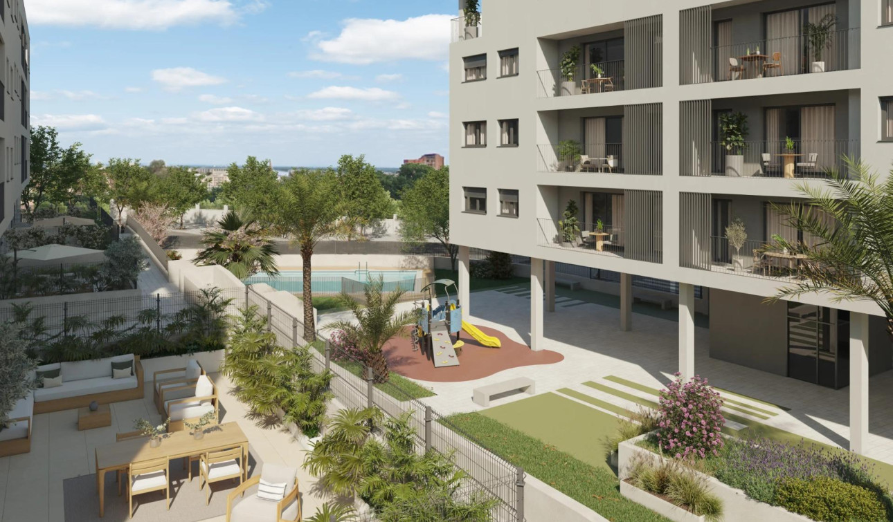 Nieuwbouw Woningen - Appartement / Flat - Alicante - San Agustín