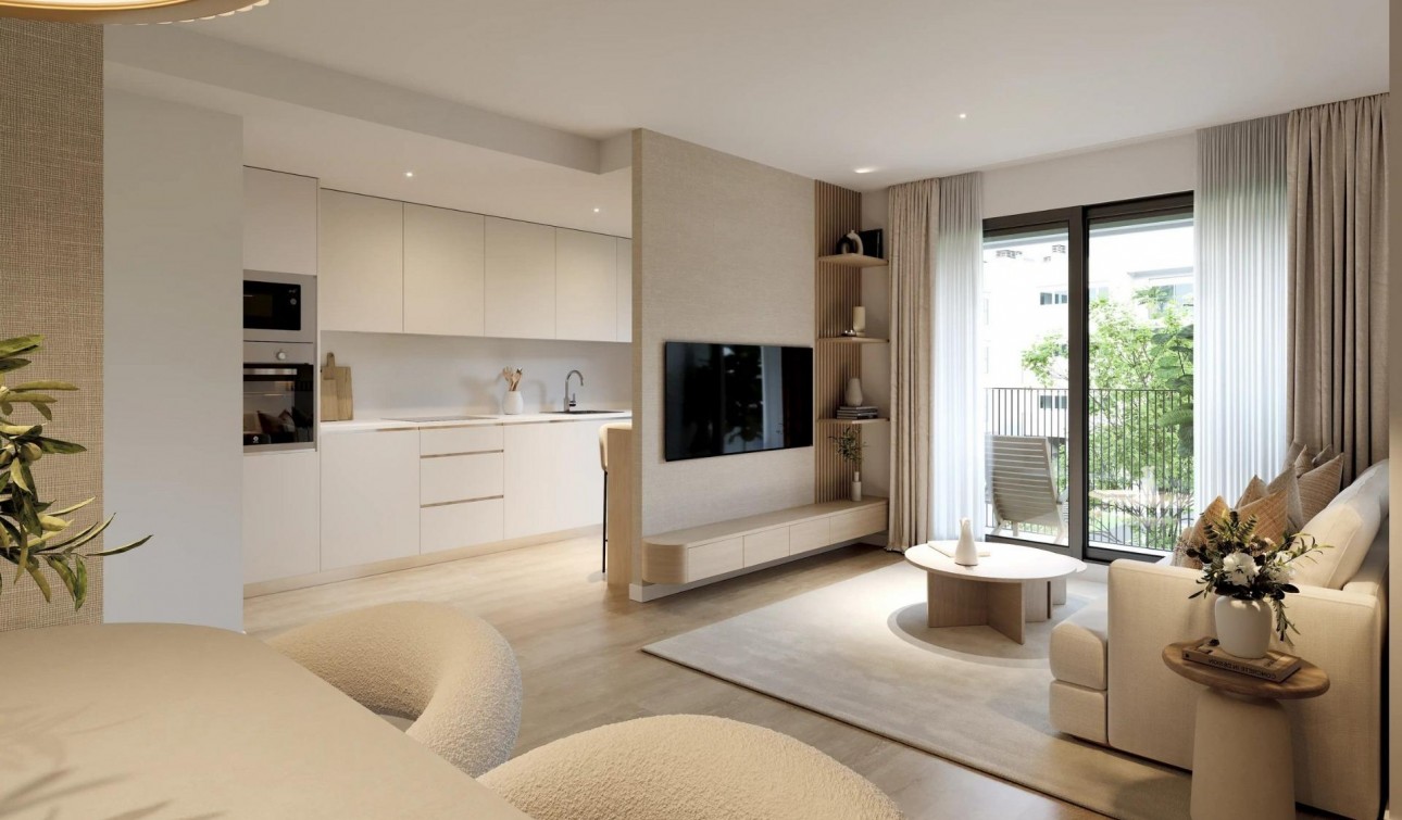 Nieuwbouw Woningen - Appartement / Flat - Alicante - San Agustín