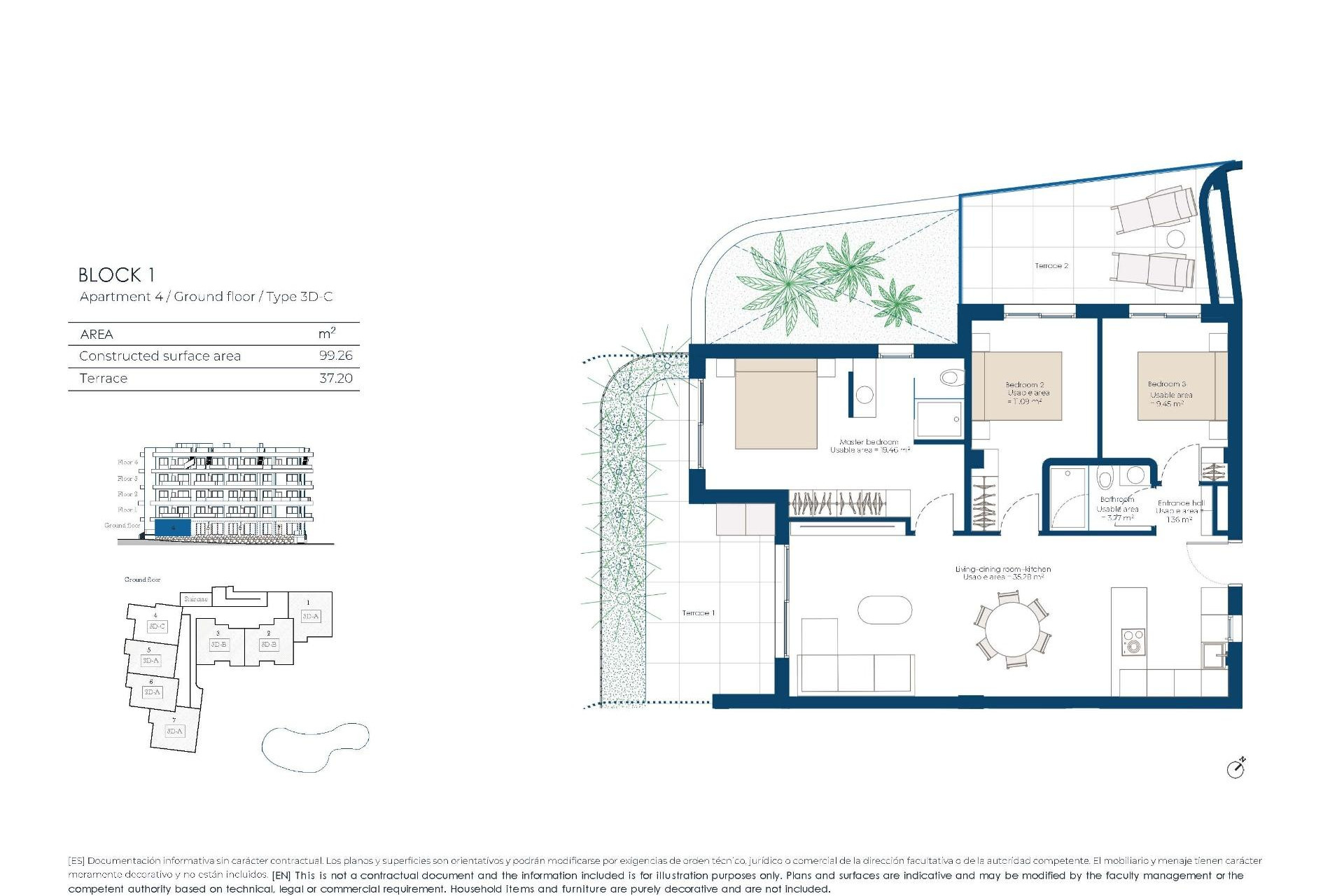 Nieuwbouw Woningen - Appartement / Flat - Banos y Mendigo - El Valle Golf
