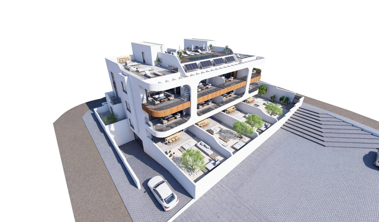 Nieuwbouw Woningen - Appartement / Flat - Benijofar - Pueblo