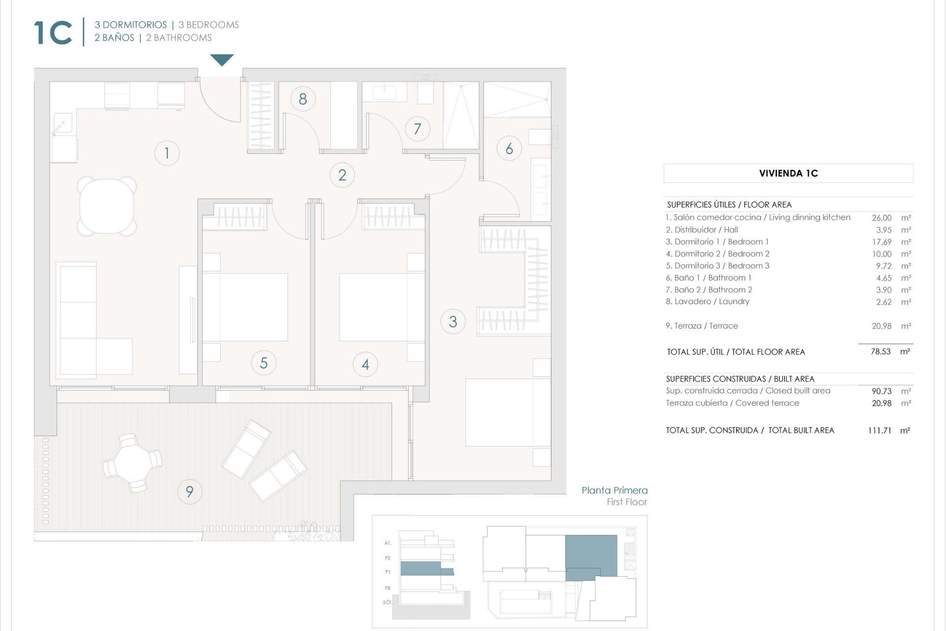 Nieuwbouw Woningen - Appartement / Flat - Benijofar - Pueblo