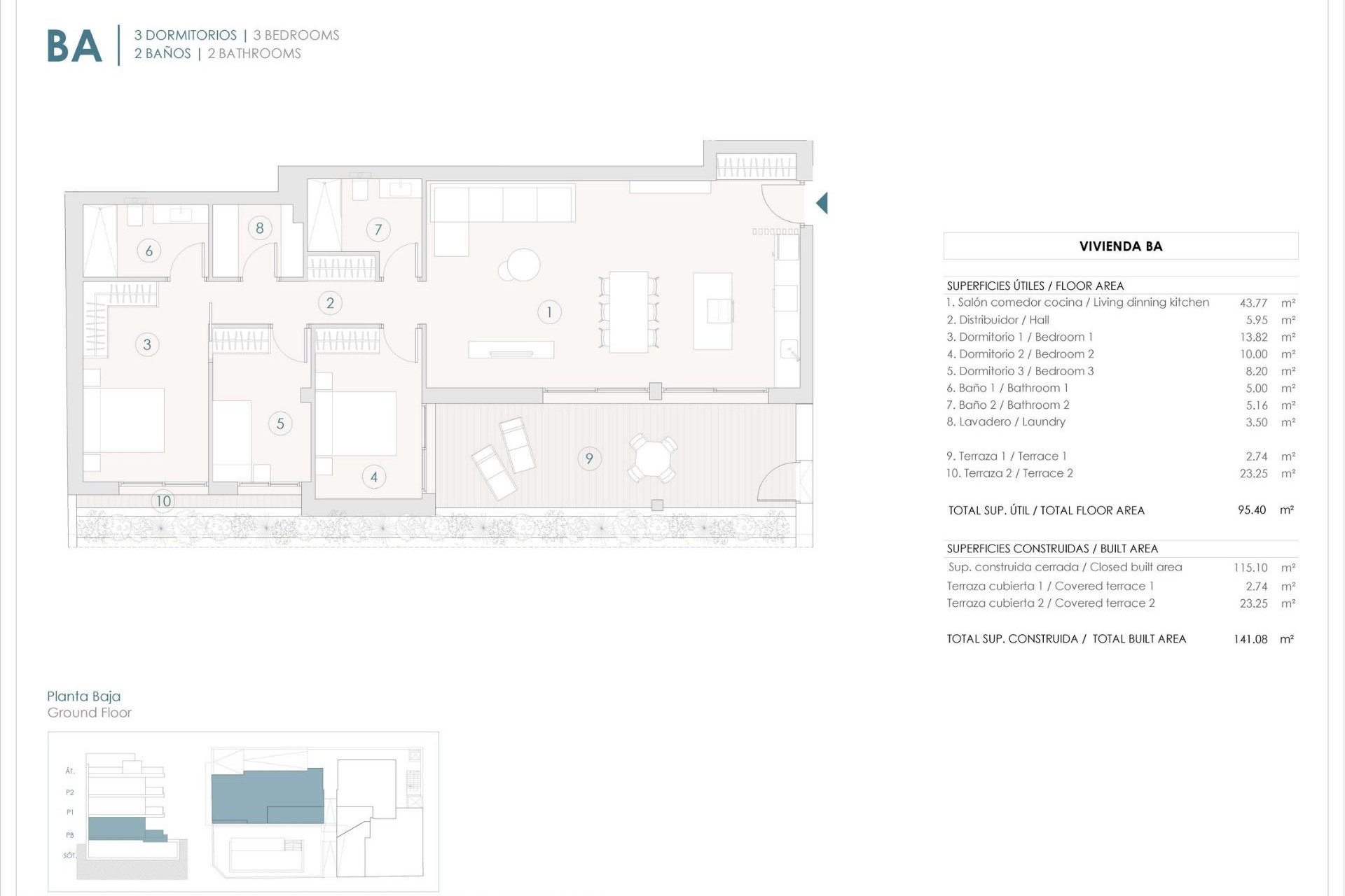 Nieuwbouw Woningen - Appartement / Flat - Benijofar - Pueblo