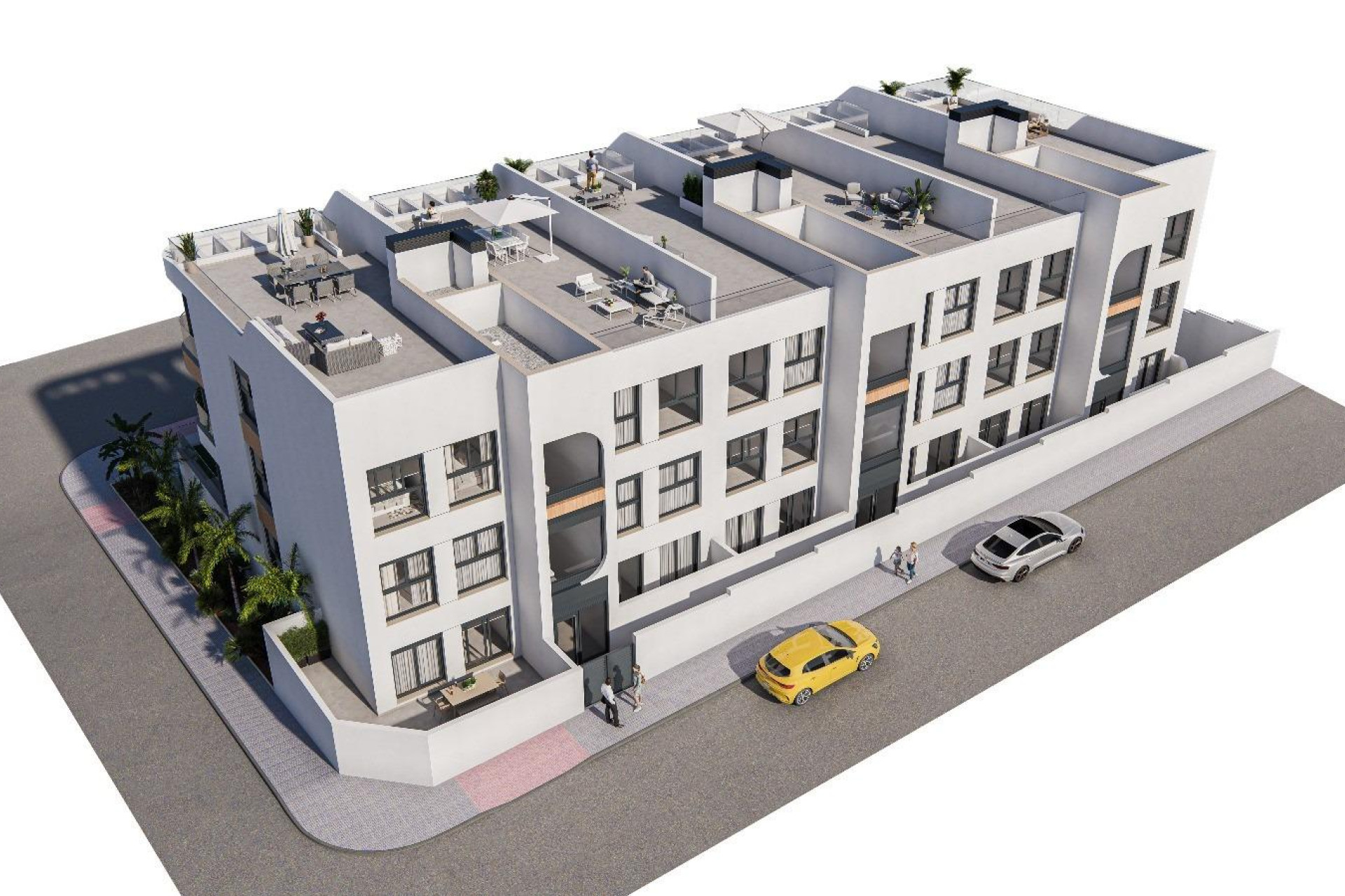Nieuwbouw Woningen - Appartement / Flat - Benijofar - Pueblo