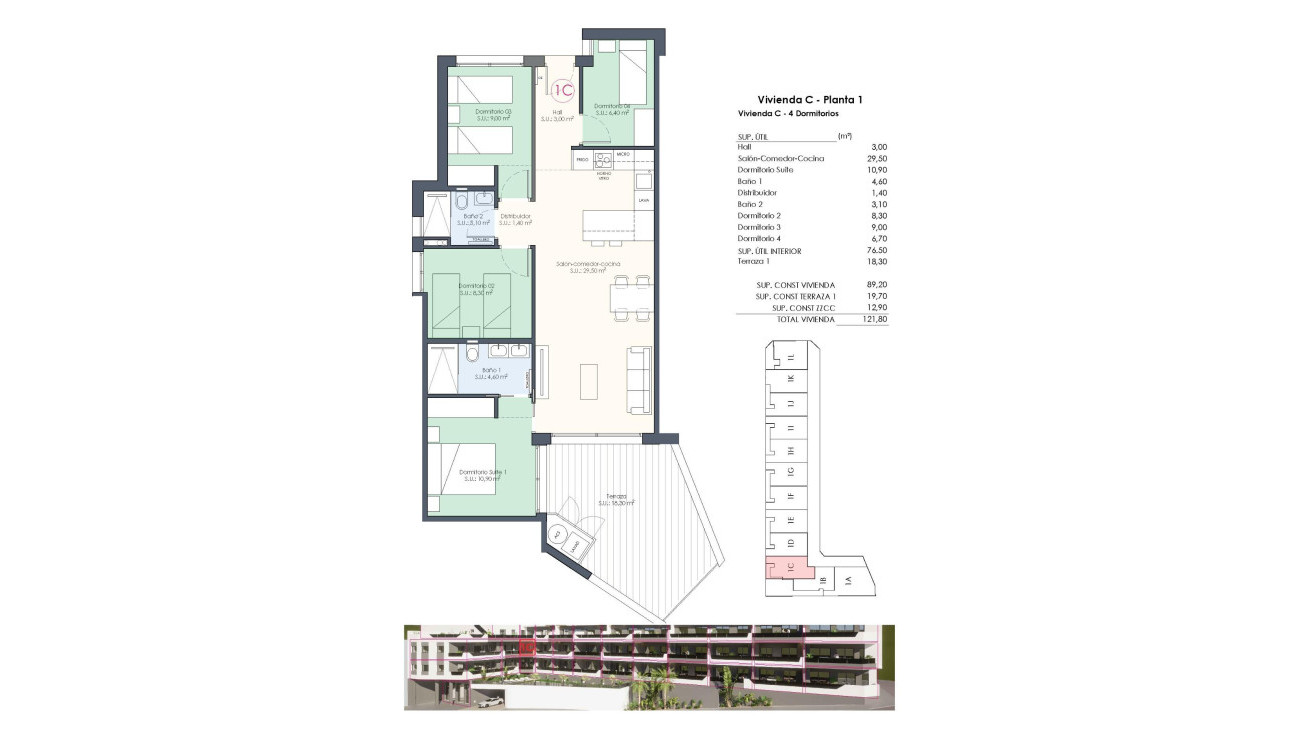 Nieuwbouw Woningen - Appartement / Flat - Benijofar - Pueblo