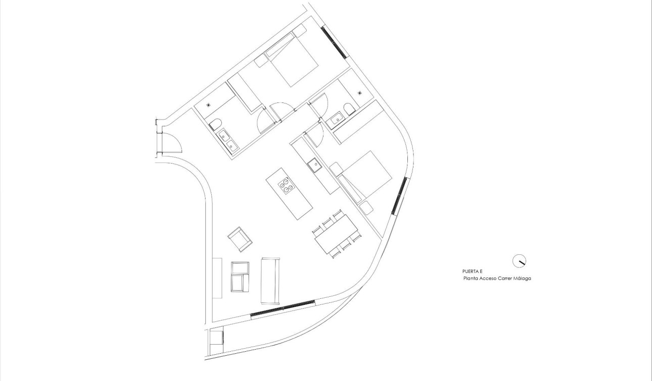 Nieuwbouw Woningen - Appartement / Flat - Calpe - Arenal Bol