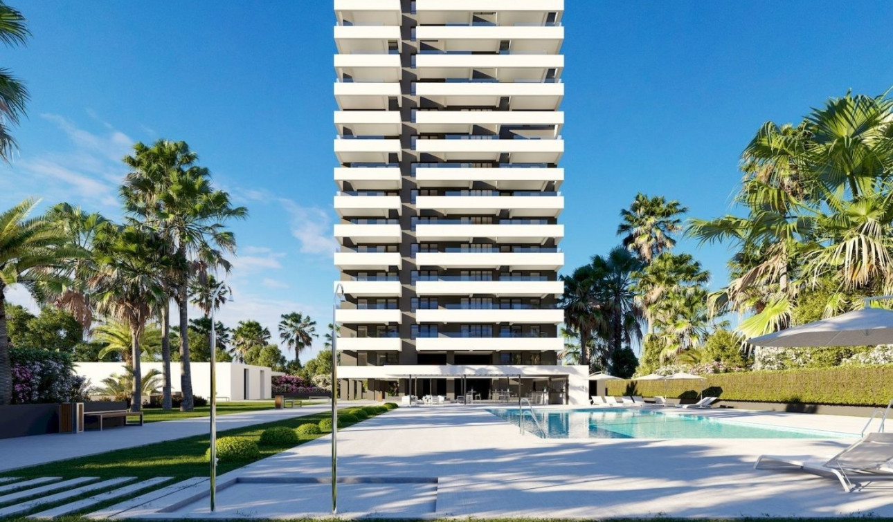 Nieuwbouw Woningen - Appartement / Flat - Calpe - Playa Arenal-bol
