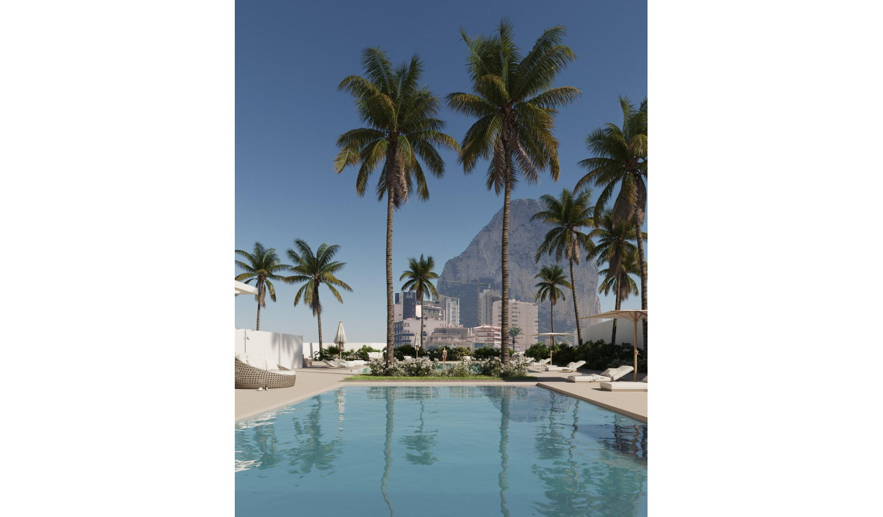 Nieuwbouw Woningen - Appartement / Flat - Calpe - Playa Arenal