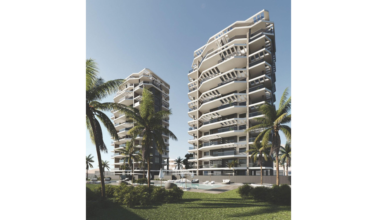 Nieuwbouw Woningen - Appartement / Flat - Calpe - Playa Cantal Roig