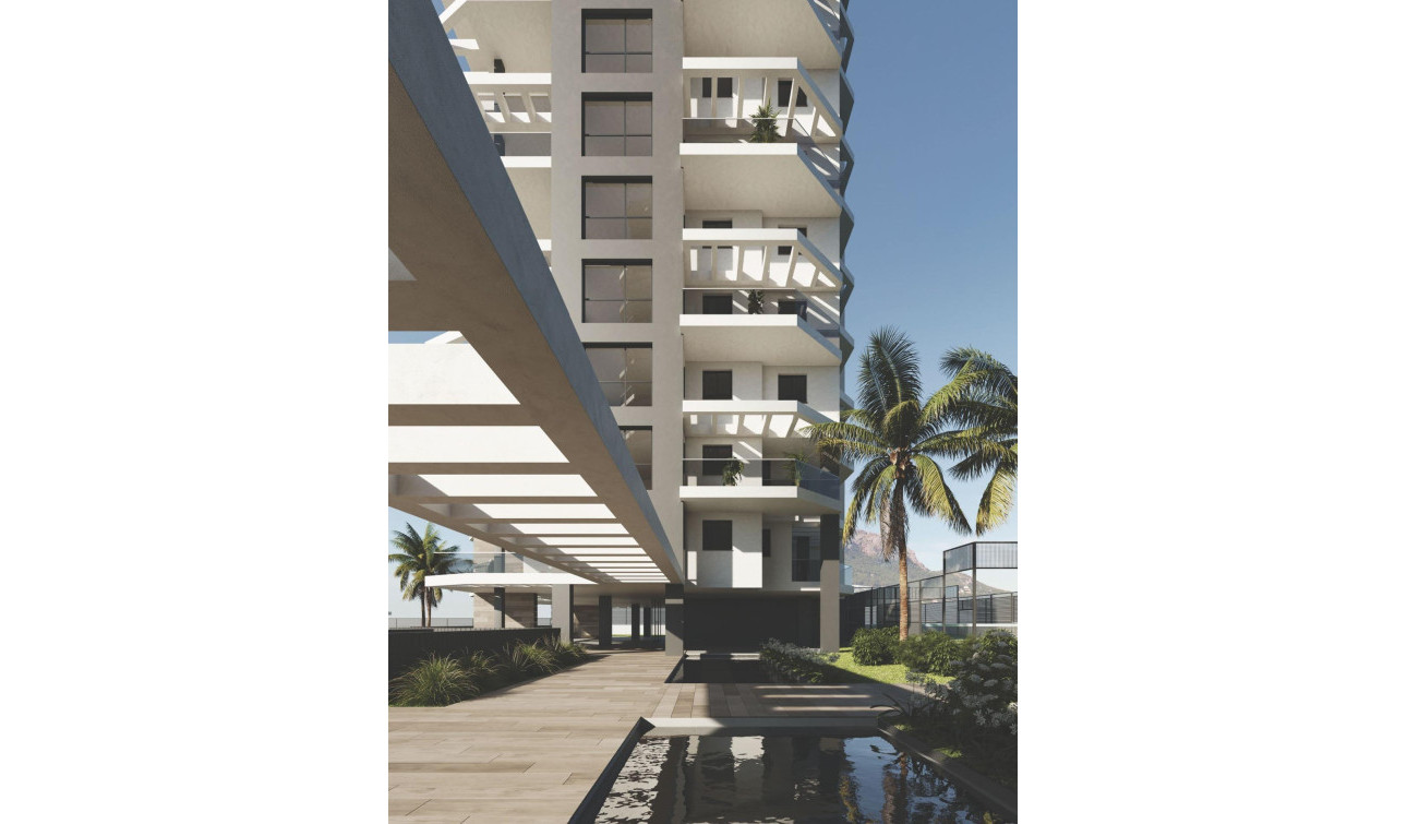 Nieuwbouw Woningen - Appartement / Flat - Calpe - Playa Cantal Roig