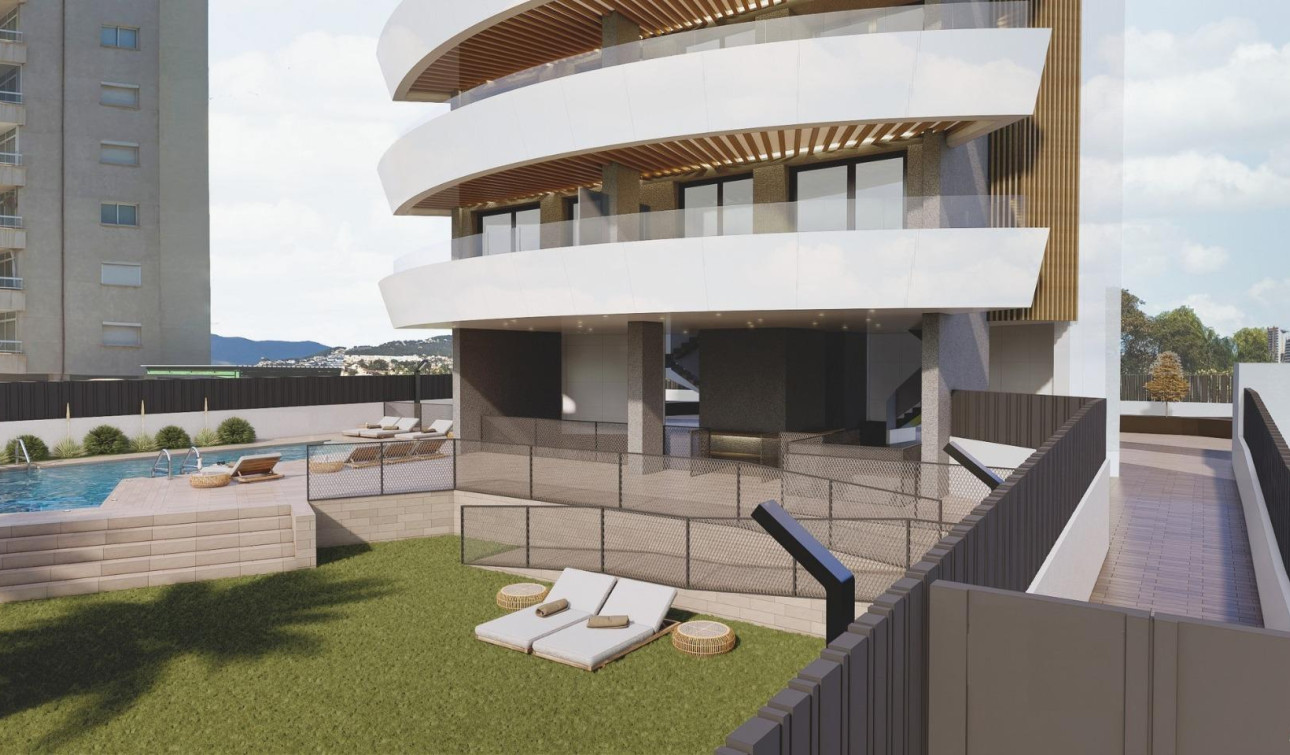 Nieuwbouw Woningen - Appartement / Flat - Calpe - Playa Cantal Roig