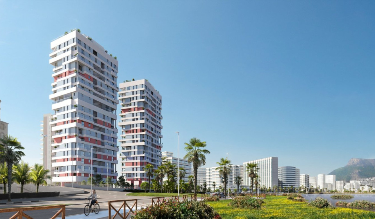 Nieuwbouw Woningen - Appartement / Flat - Calpe - Playa del Bol