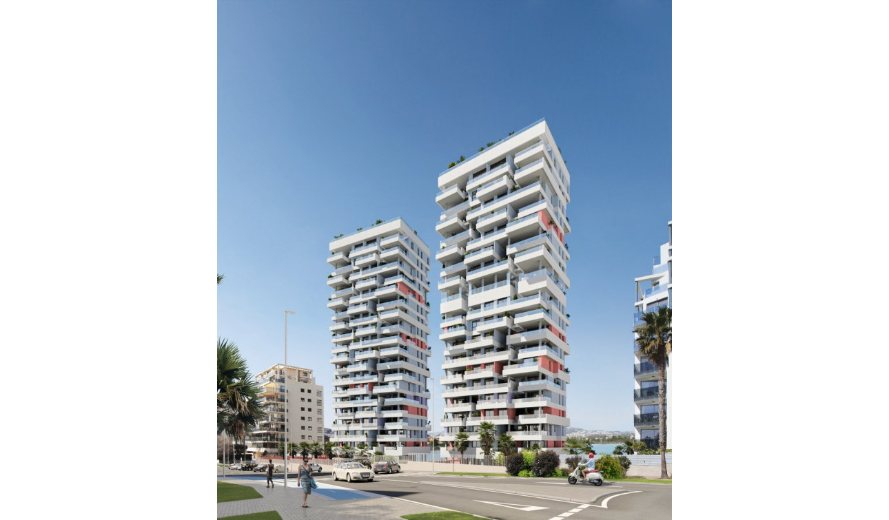 Nieuwbouw Woningen - Appartement / Flat - Calpe - Playa del Bol