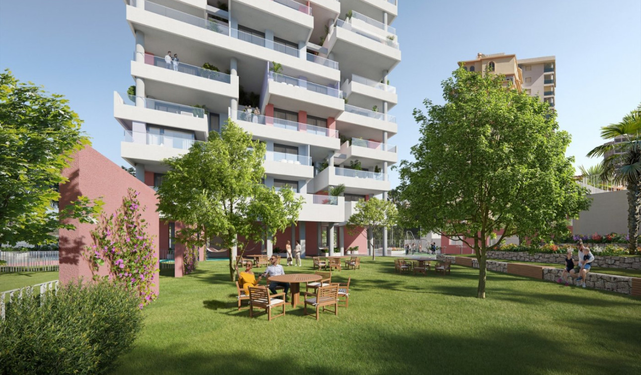 Nieuwbouw Woningen - Appartement / Flat - Calpe - Playa del Bol