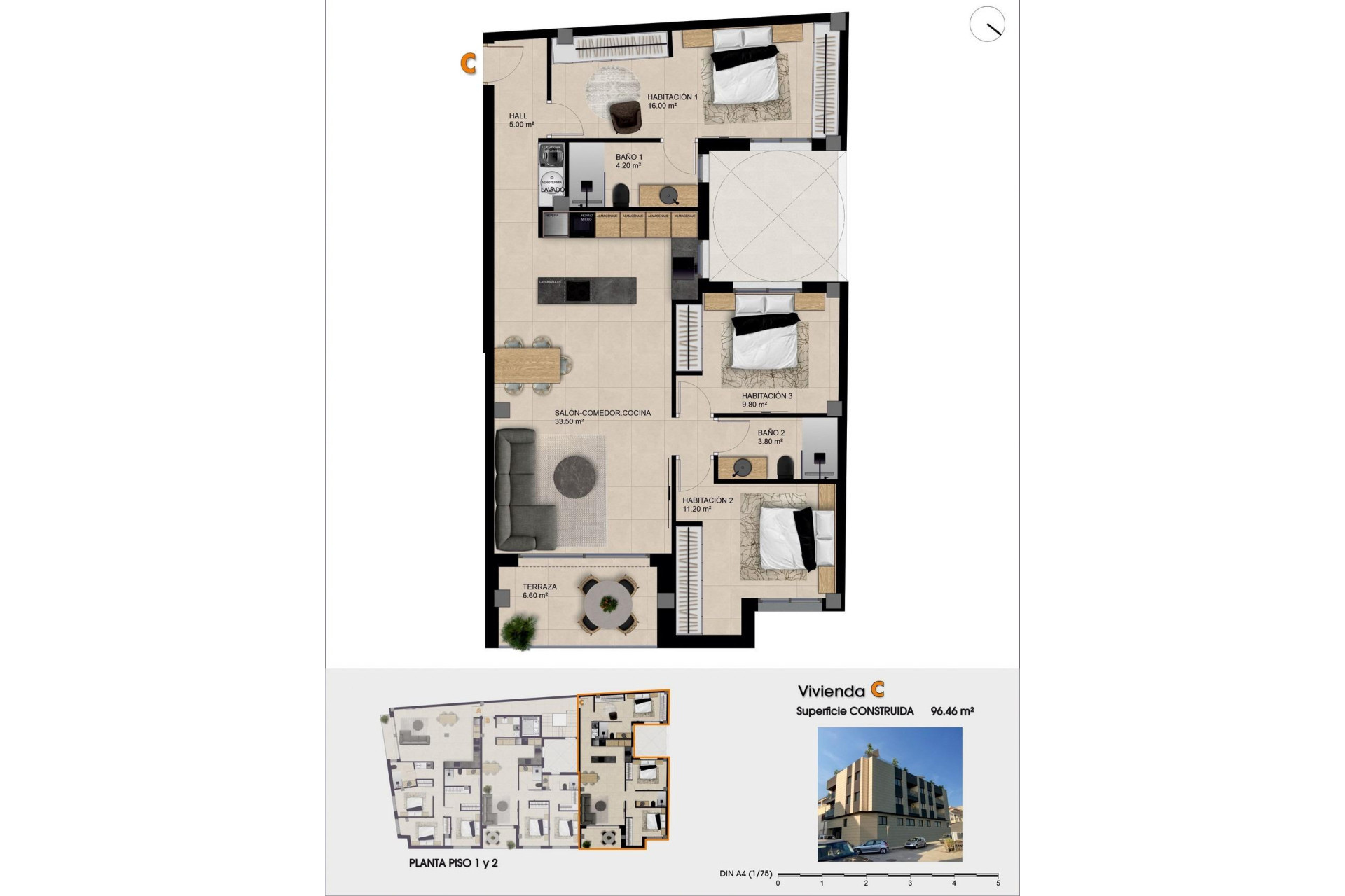 Nieuwbouw Woningen - Appartement / Flat - Catral - pueblo