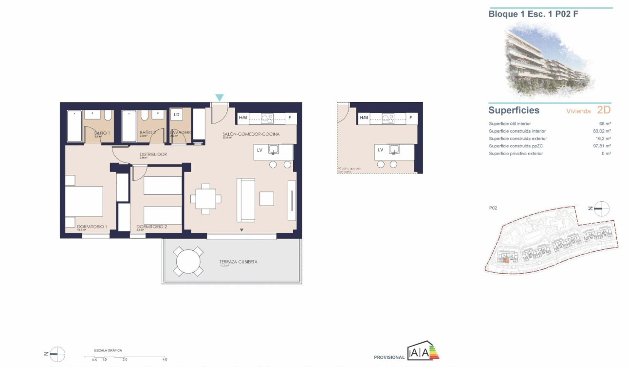 Nieuwbouw Woningen - Appartement / Flat - Denia - Playa de La Almadraba