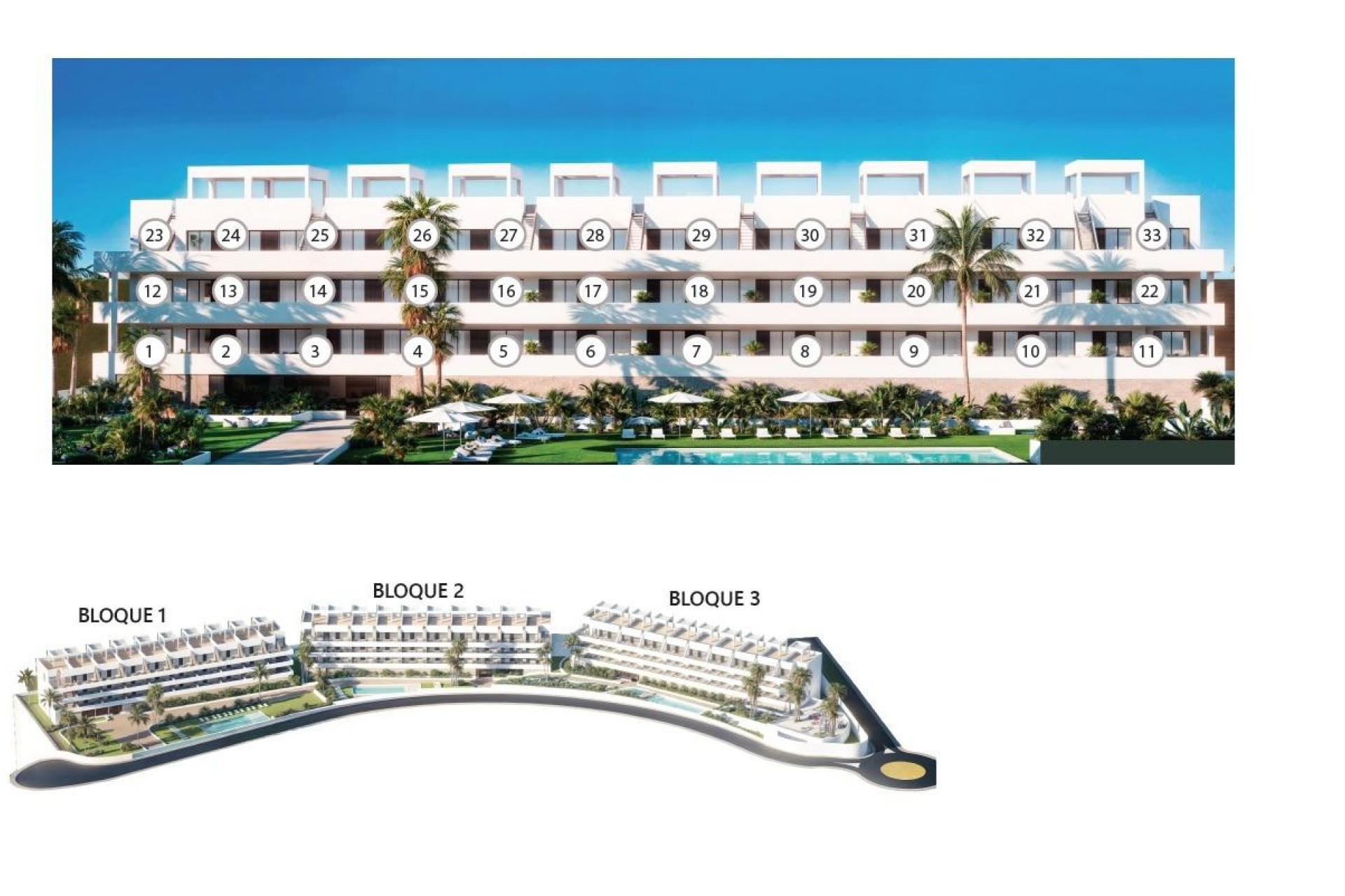 Nieuwbouw Woningen - Appartement / Flat - Finestrat - Balcón De Finestrat