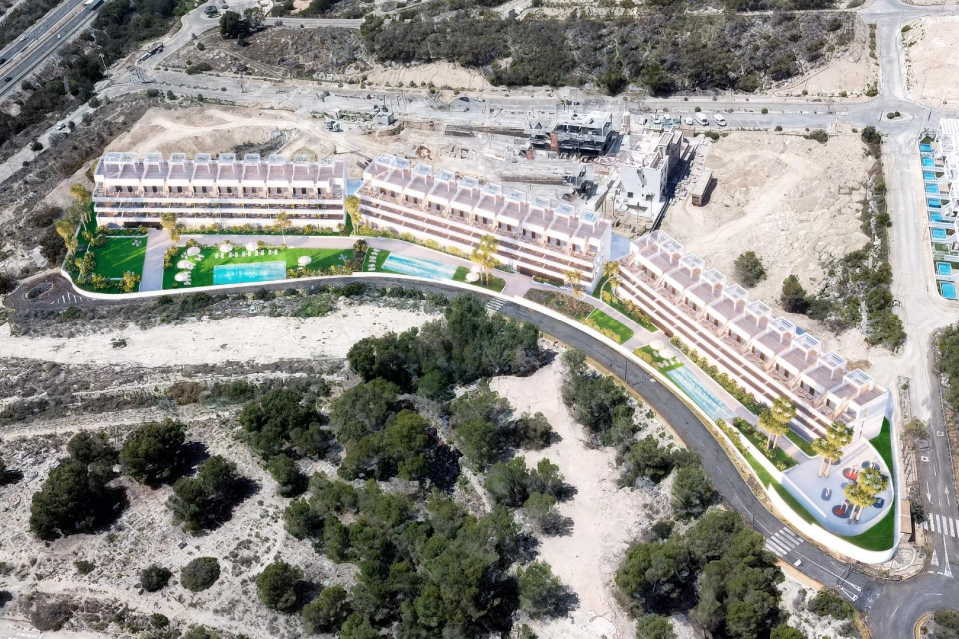 Nieuwbouw Woningen - Appartement / Flat - Finestrat - Balcón De Finestrat