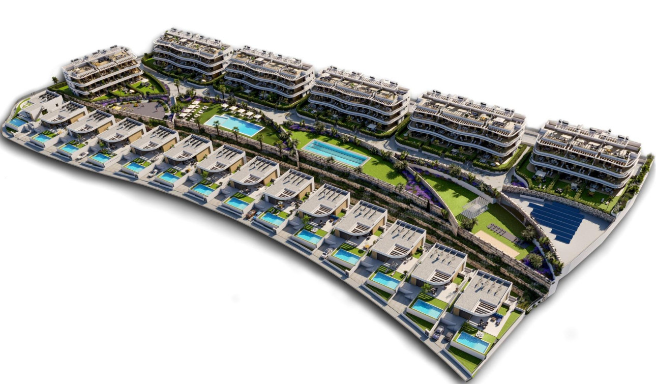 Nieuwbouw Woningen - Appartement / Flat - Finestrat - Campana Garden