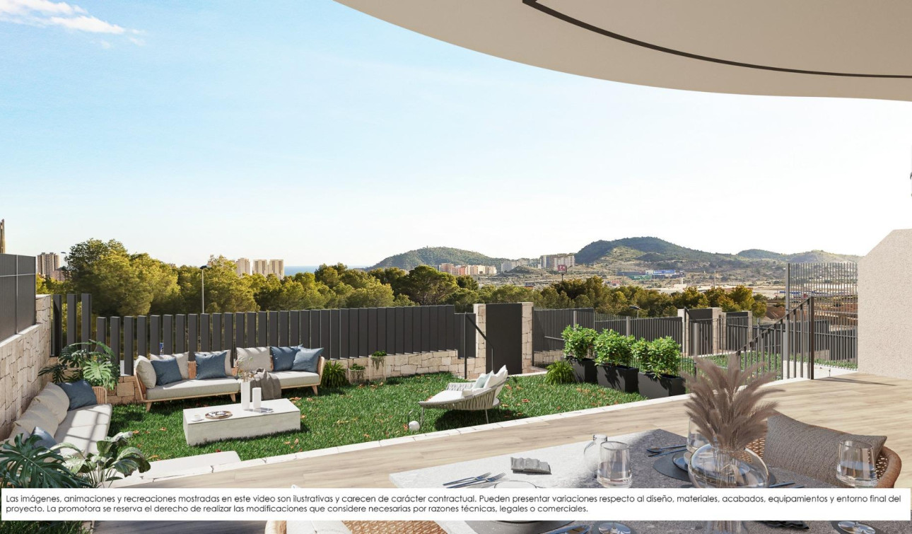 Nieuwbouw Woningen - Appartement / Flat - Finestrat - Campana Garden